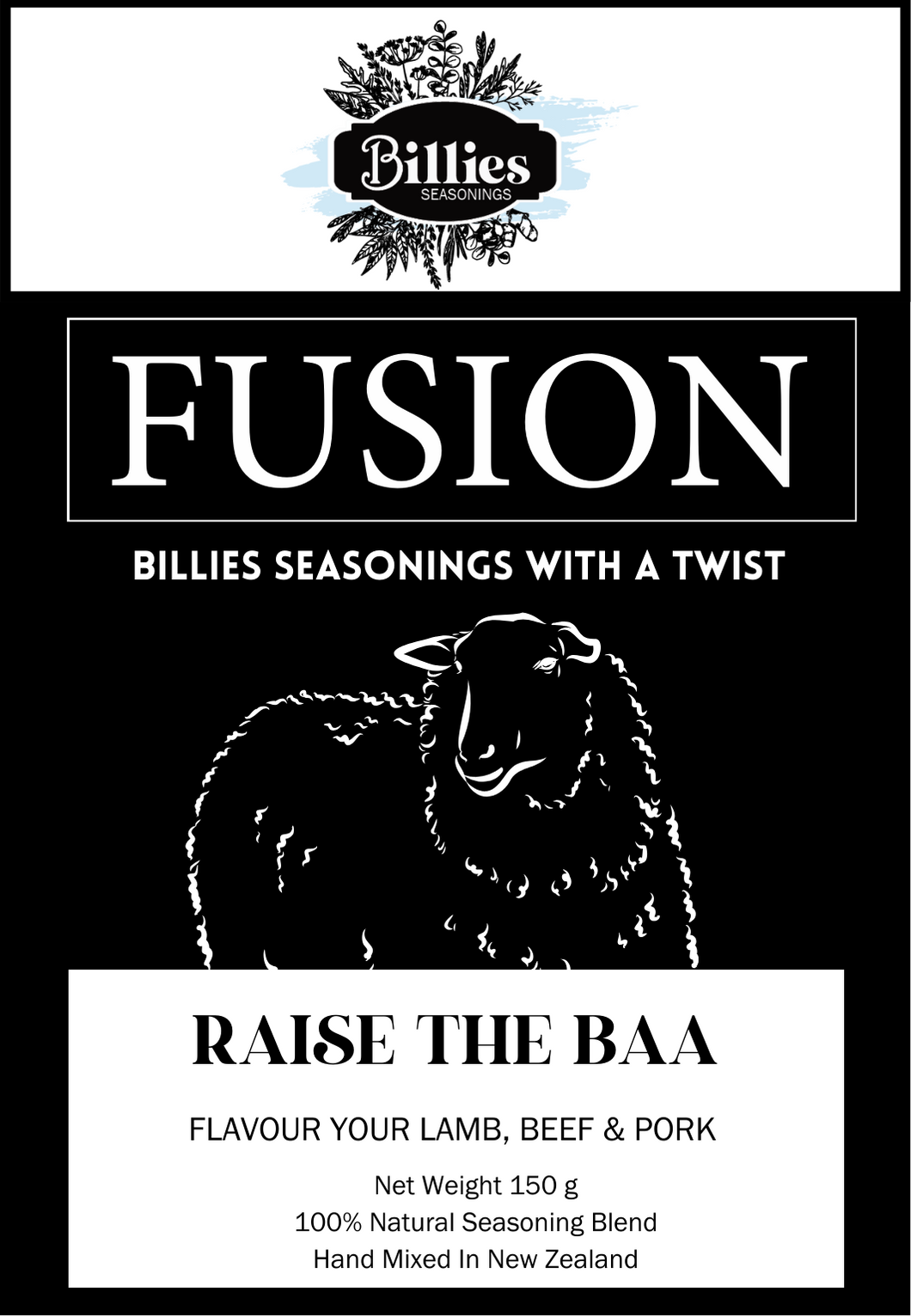 Raise The Baa - FUSION by Billies